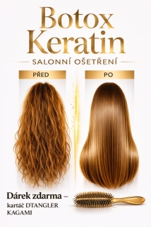 KERATIN BOTOX - dlouhé vlasy